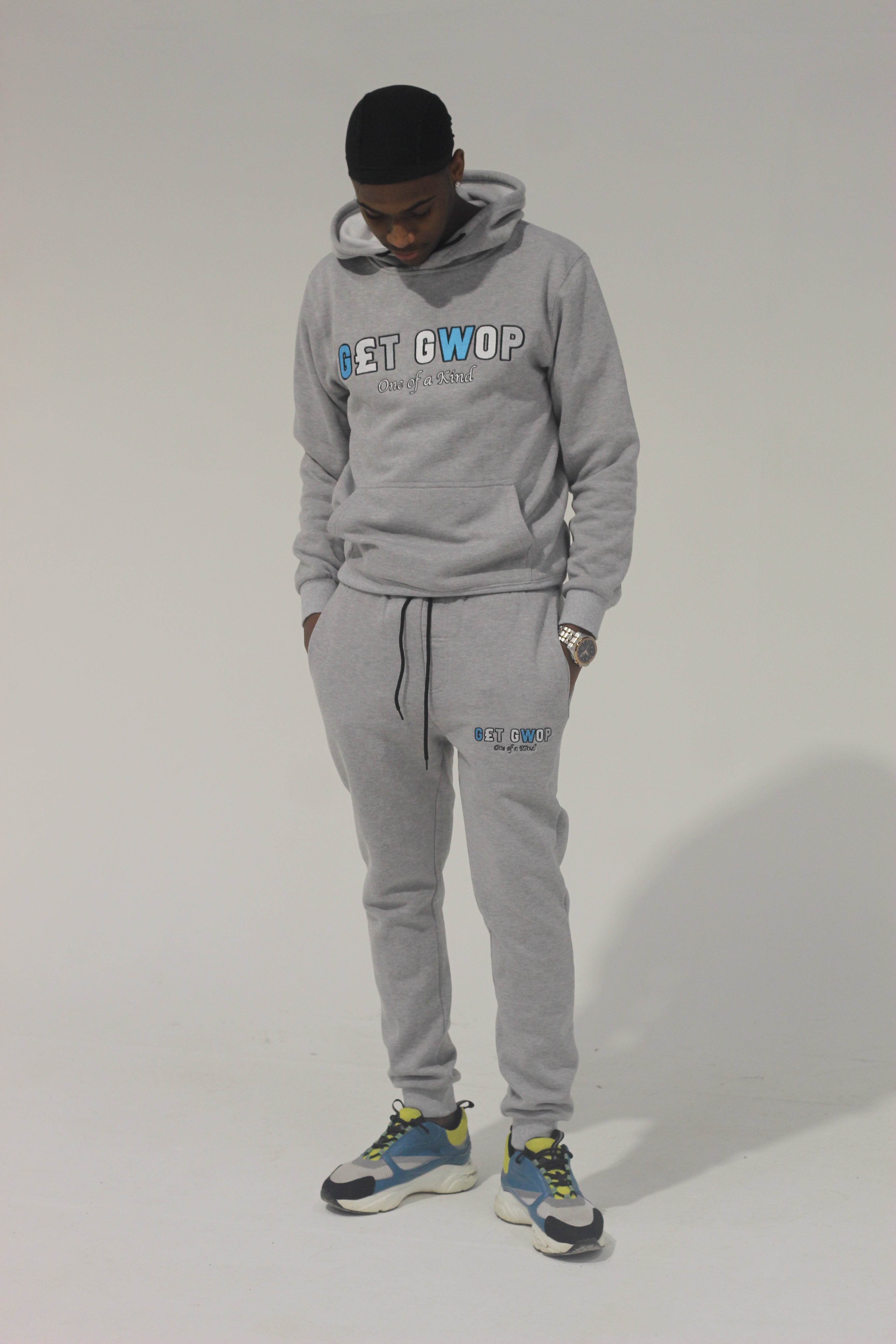 "One of A kind" Grey Tracksuit