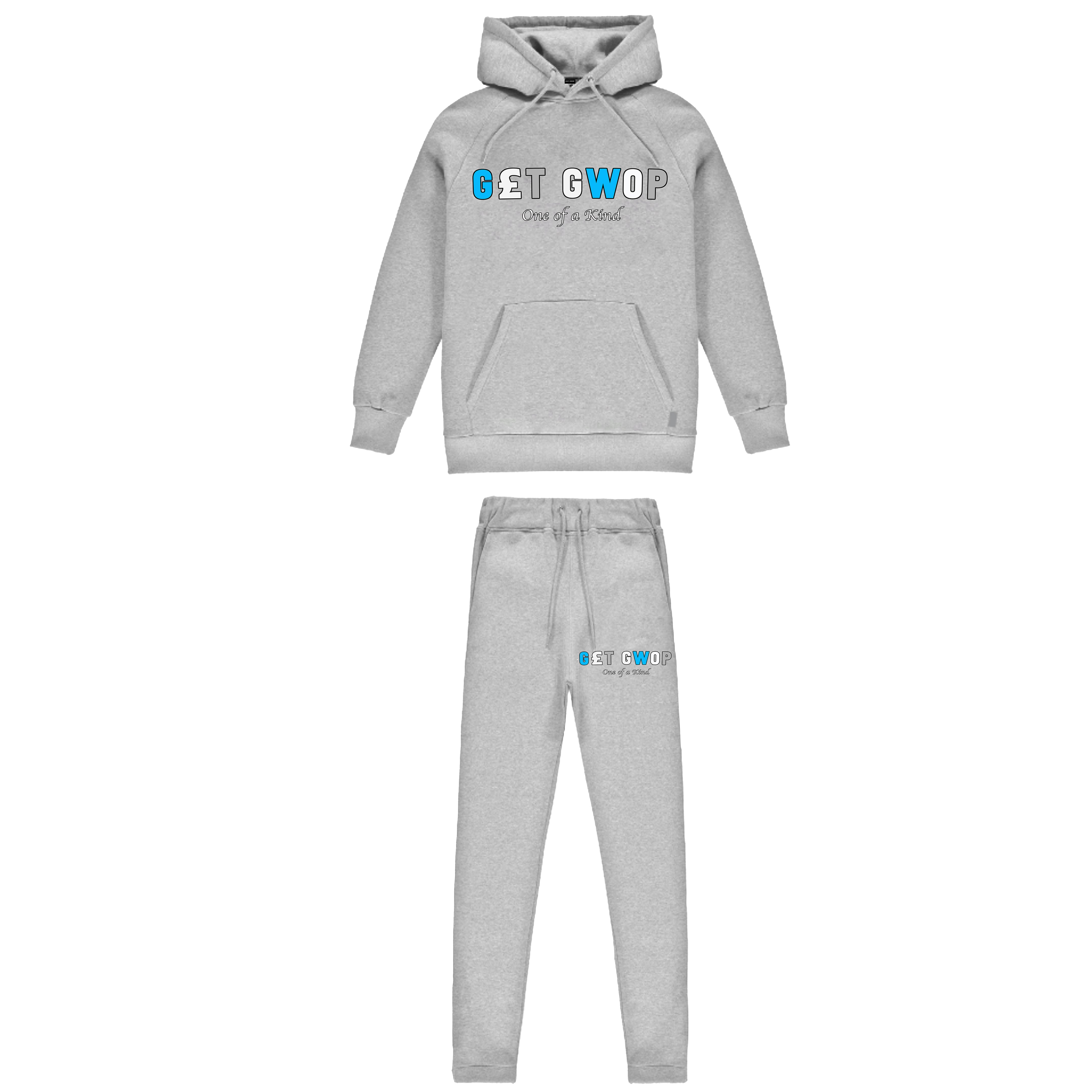 "One of A kind" Grey Tracksuit